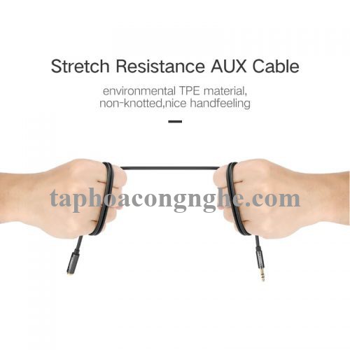 Ugreen 10595 3M màu Đen Cáp âm thanh 3.5mm nối dài AV118 30010595